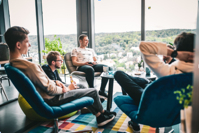 Schibsted Tech Polska employees in the office in Gdansk